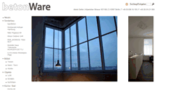 Desktop Screenshot of betonware.de