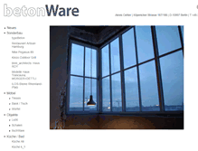 Tablet Screenshot of betonware.de